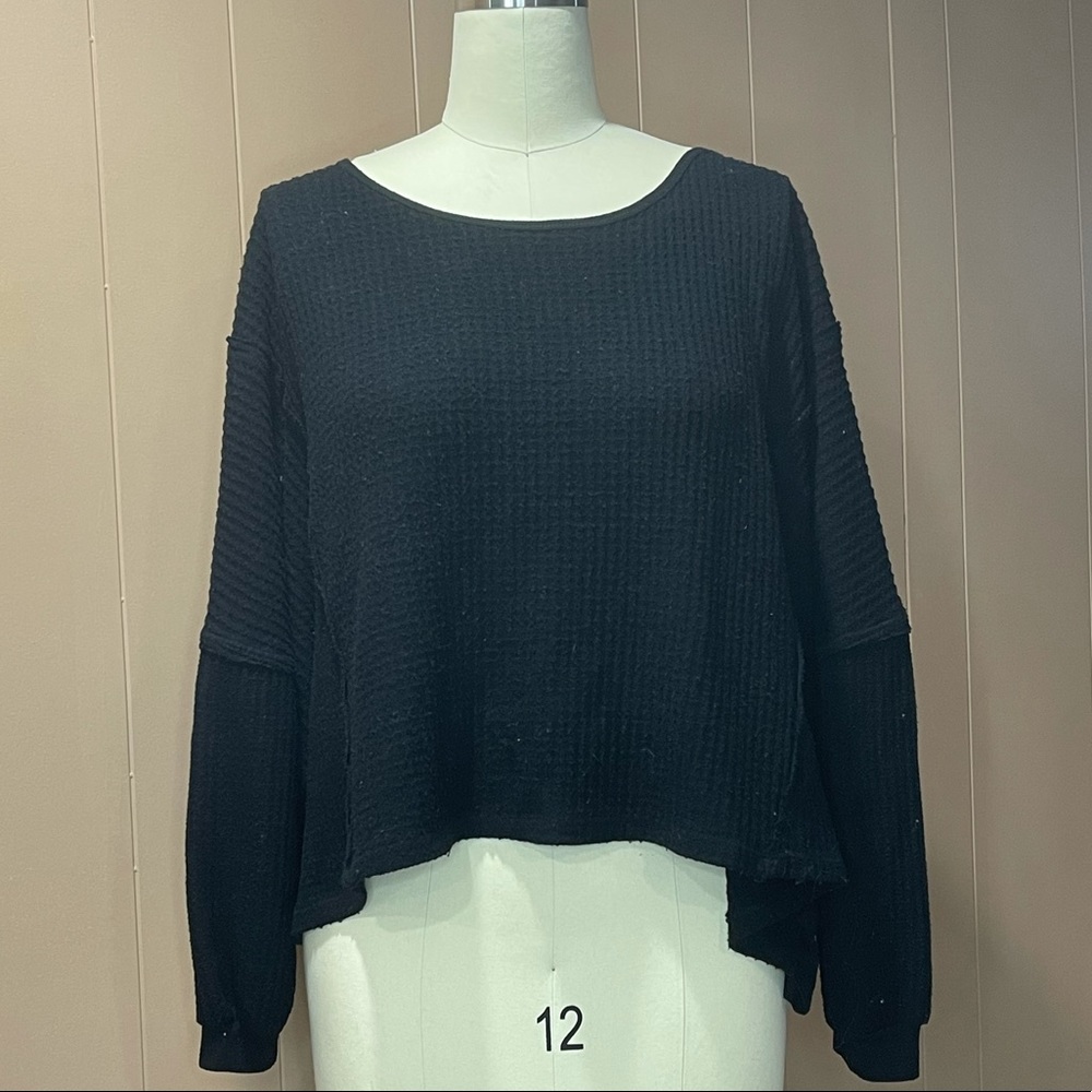 We The Free Waffle Knit Top